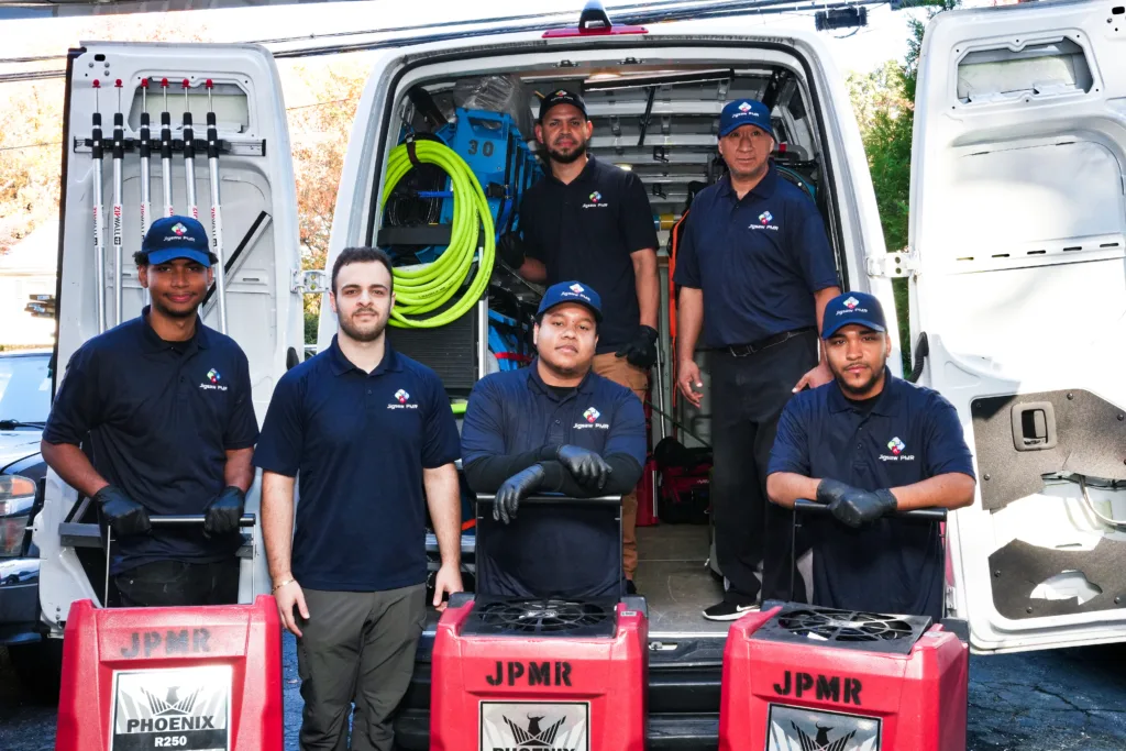 the jigsaw property restoration team ready for a job in South Hackensack nj
