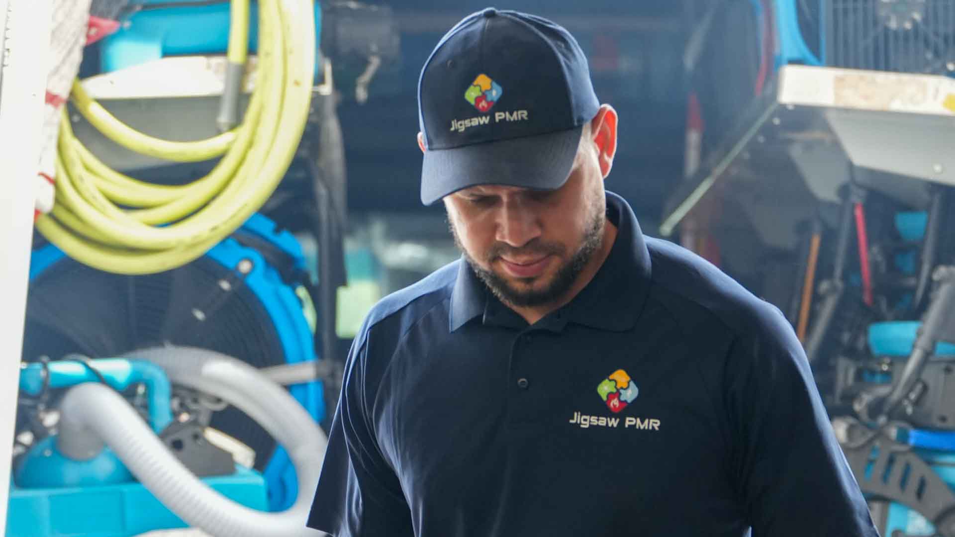 fire and water damage restoration worker in waldwick new jersey